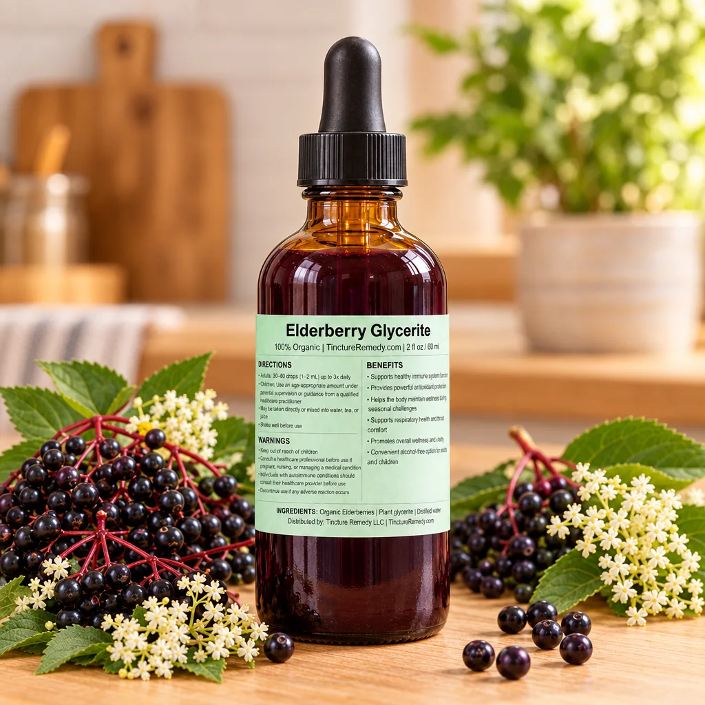 Elderberry Glycerite